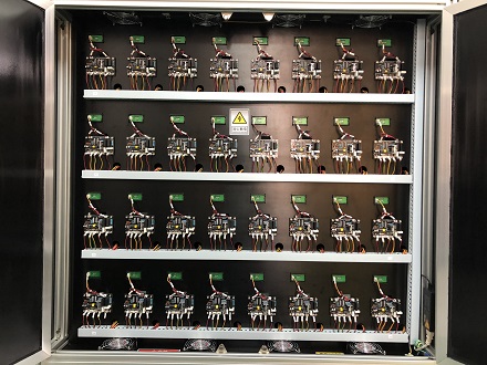 鋰電池自動過放電架